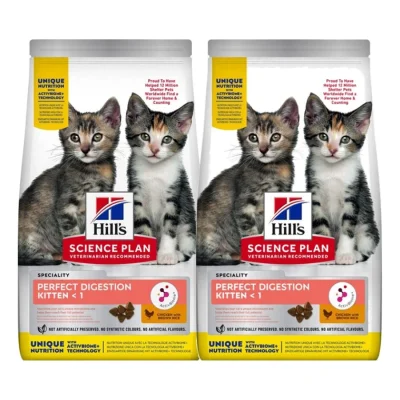 Hill's Science Plan Perfect Digestion Kitten 2x1,5 kg