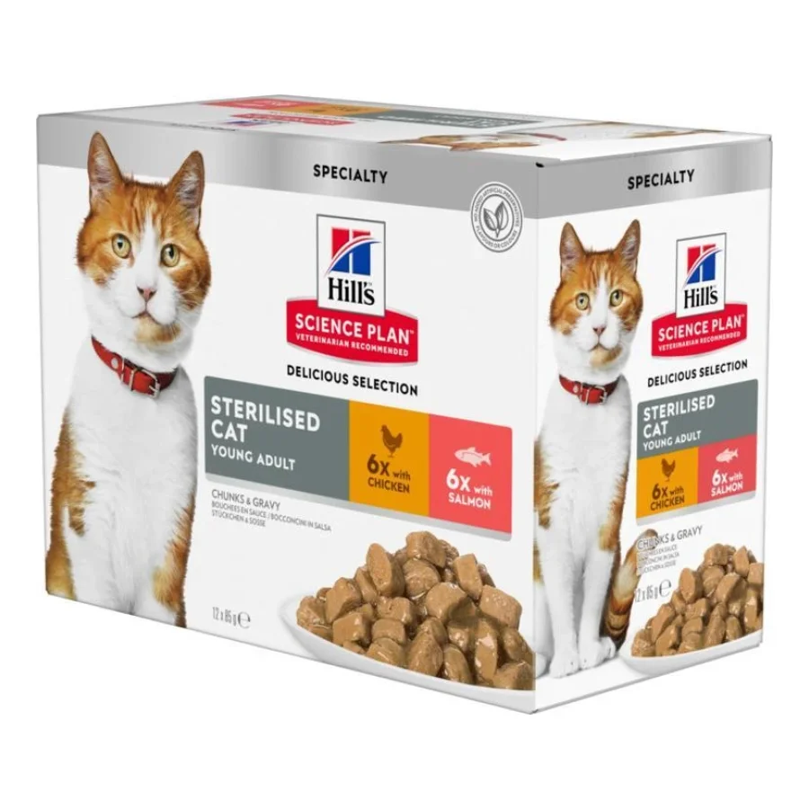 Hill's Science Plan Young Adult Sterilised 24x85 g