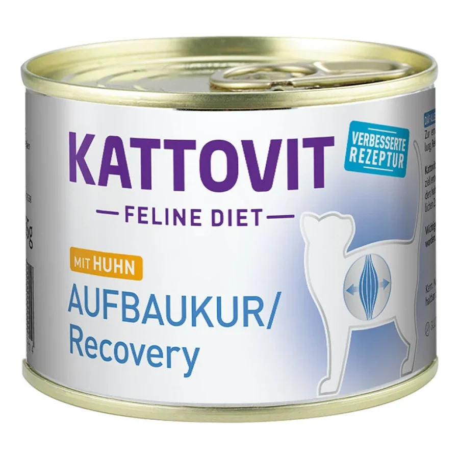 KATTOVIT Feline Diet Cure de remise en forme Poulet 24x185 g