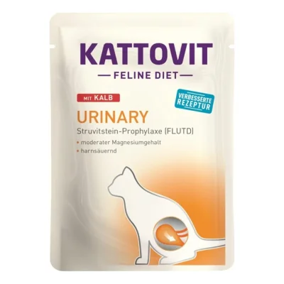 KATTOVIT Feline Diet Urinary Veau 48x85 g