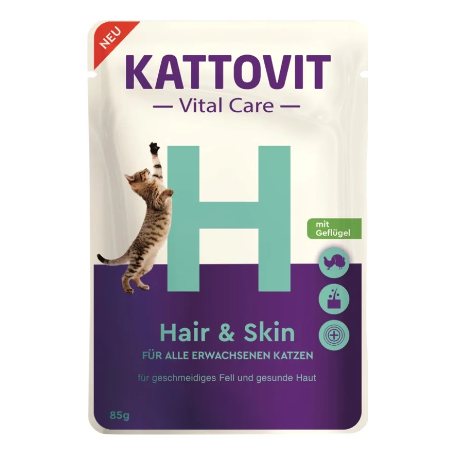 KATTOVIT Vital Care Hair & Skin 24x85g