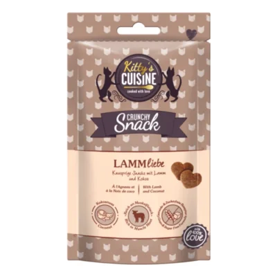 Kitty's Cuisine Kitty´s Cuisine Crunchy Snack with Love 50 g Amour d’Agneau, à l’agneau et coco