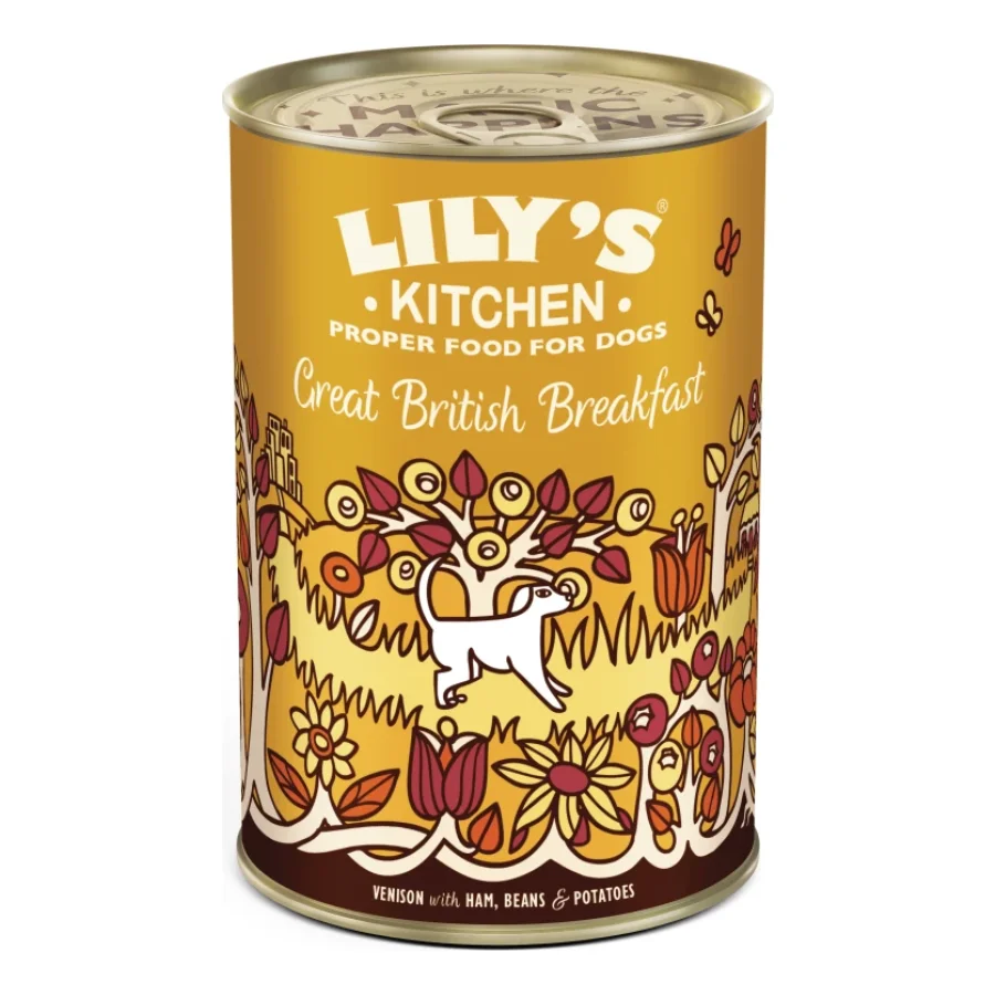 LILY'S KITCHEN Nourriture humide pour chien LILY’S KITCHEN Adult Hirsch mit Schinken, Bohnen und Kartoffeln 6x400 g