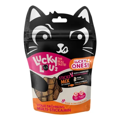 Lucky Lou Lucky Ones Bâtonnets 8 x 50 g Mix-Pack