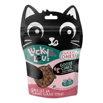 Lucky Lou Lucky Ones Cubes 8 x 80 g Poulet et oie