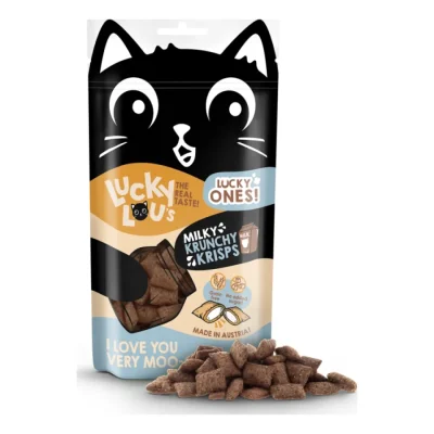Lucky Lou Lucky Ones Krunchy Krisps Lait 10x60 g