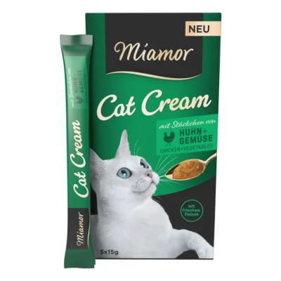 Miamor Cat Cream 11 x 5 x 15 g Poulet et légume