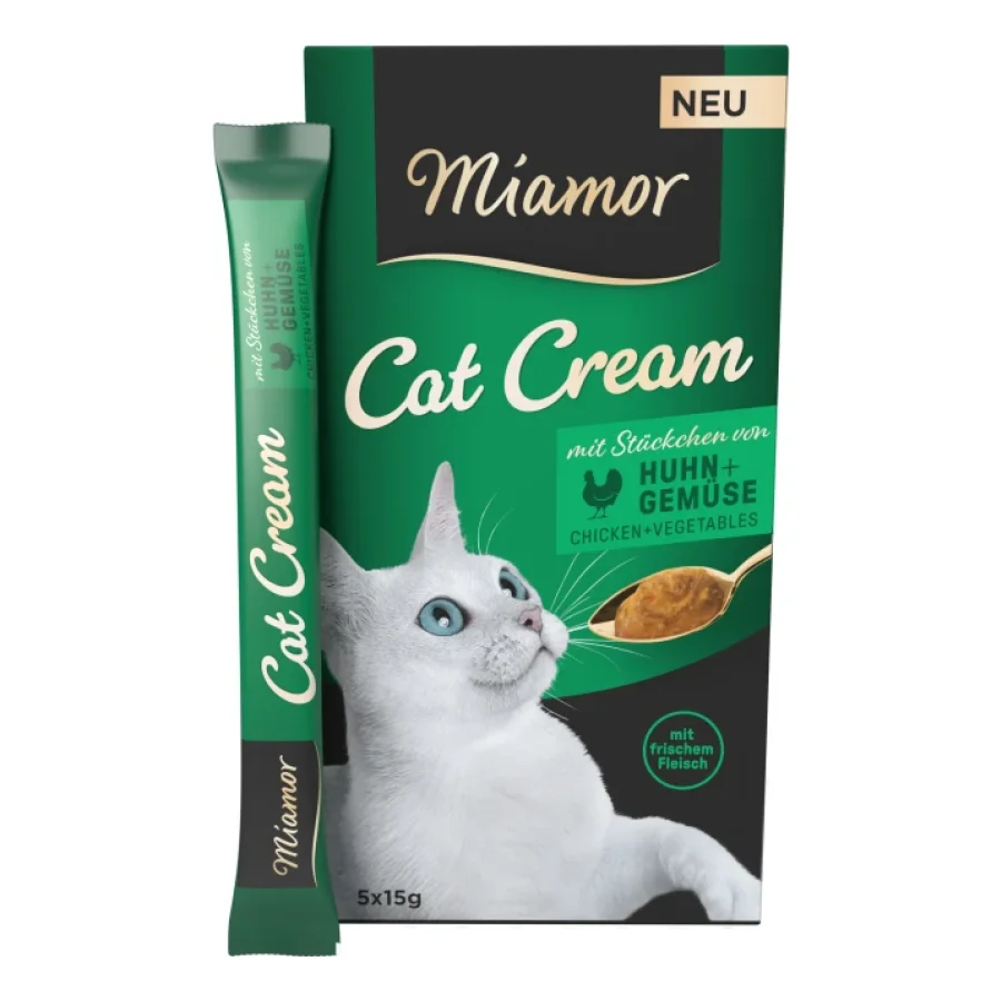 Miamor Cat Cream 11 x 5 x 15 g Poulet et légume