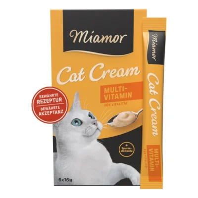 Miamor Cat Snack Multi-Vitamin Cream 11 x 6 x 15 g