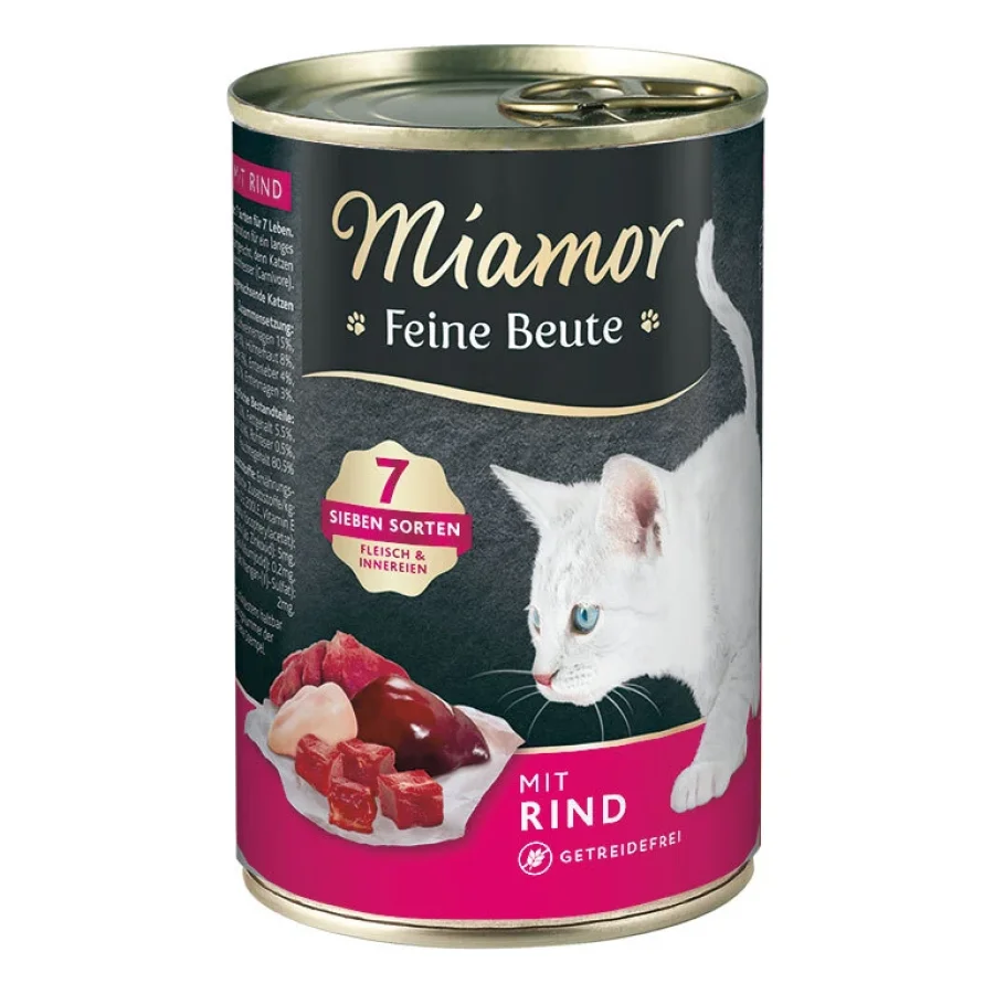 Miamor Délicieuse Proie Bœuf 24x400 g