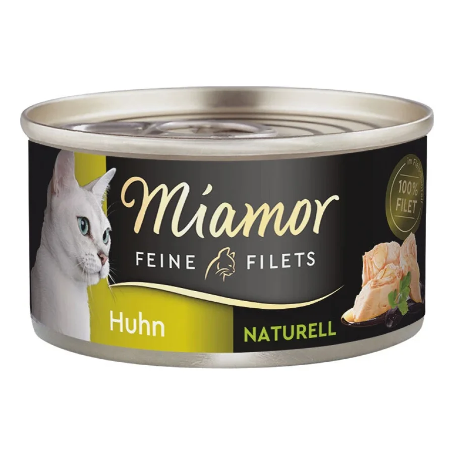 Miamor Feine Filets Naturelle dans leur jus Pur poulet 24x80 g