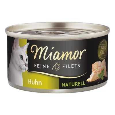 Miamor Feine Filets Naturelle dans leur jus Pur poulet 48x80 g