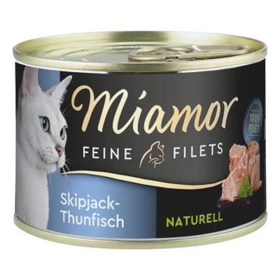 Miamor Feine Filets Naturelle Thon Skipjack 12x156 g