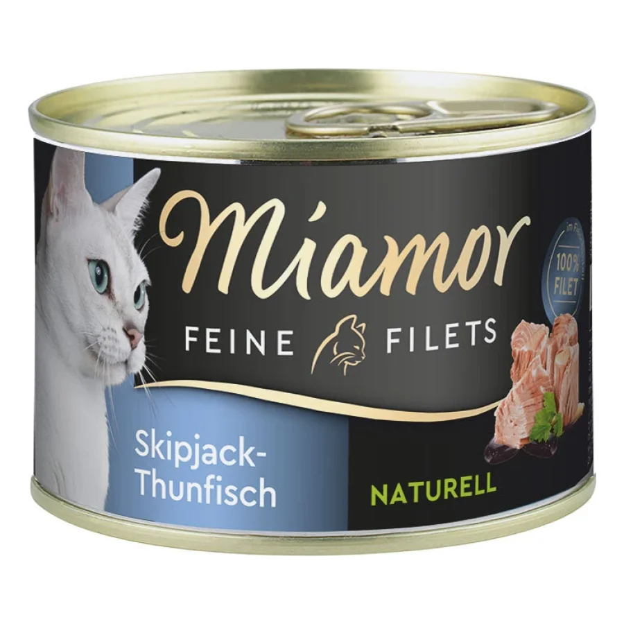 Miamor Feine Filets Naturelle Thon Skipjack 24x156 g