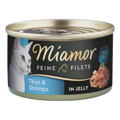 Miamor Feine Filets Thon et crevettes 24x100 g