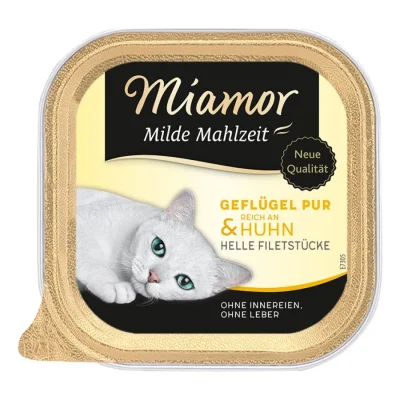 Miamor Milde Repas Volaille Pur & poulet 32x100 g