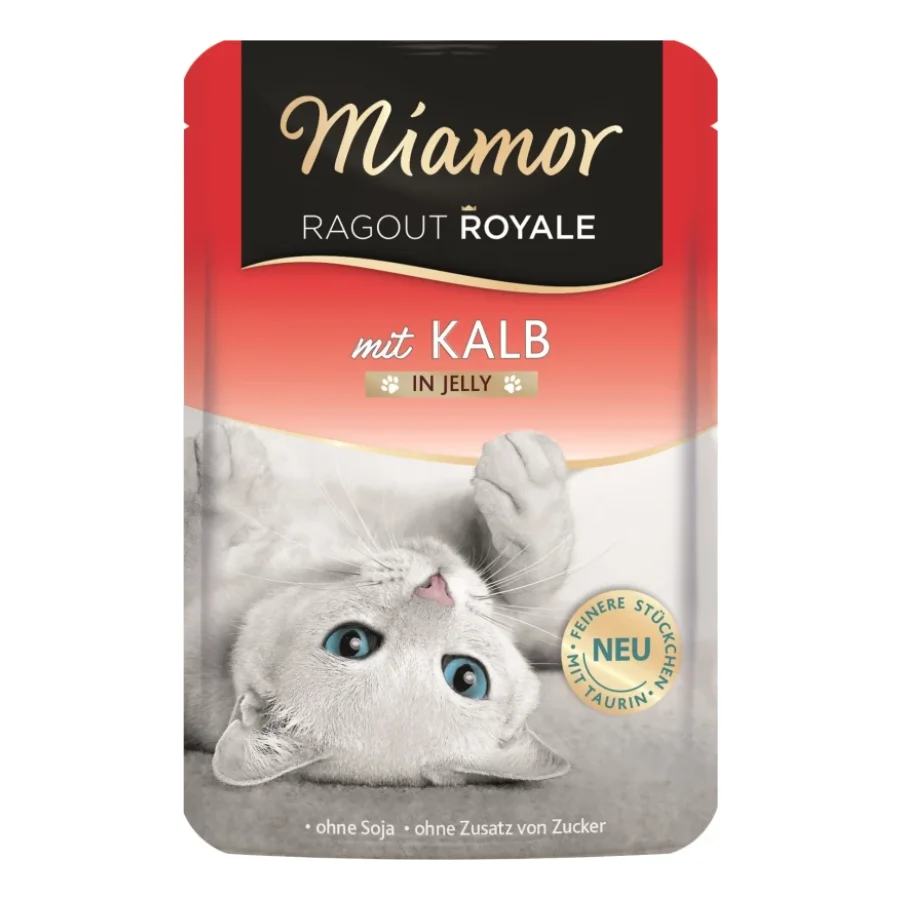 Miamor Ragoût Royal en gelée Veau 44x100 g
