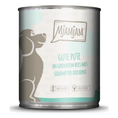 MjAMjAM 6x800 g Dinde sur riz aux courgettes 6x800 g