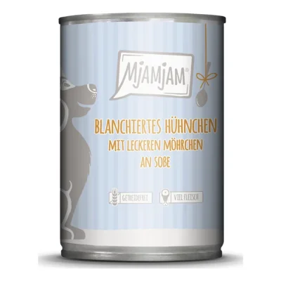 MjAMjAM avec sauce, Poulet aux carottes 6x380 g