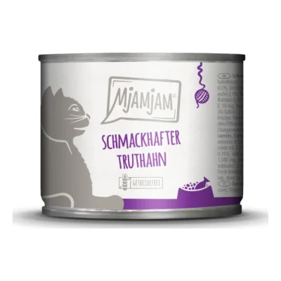 MjAMjAM nourriture humide pour chat adulte 6x200 g Dinde