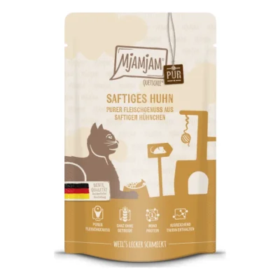 MjAMjAM Quetschieschie pur plaisir de la viande 12x125 g Poulet 12x125 g