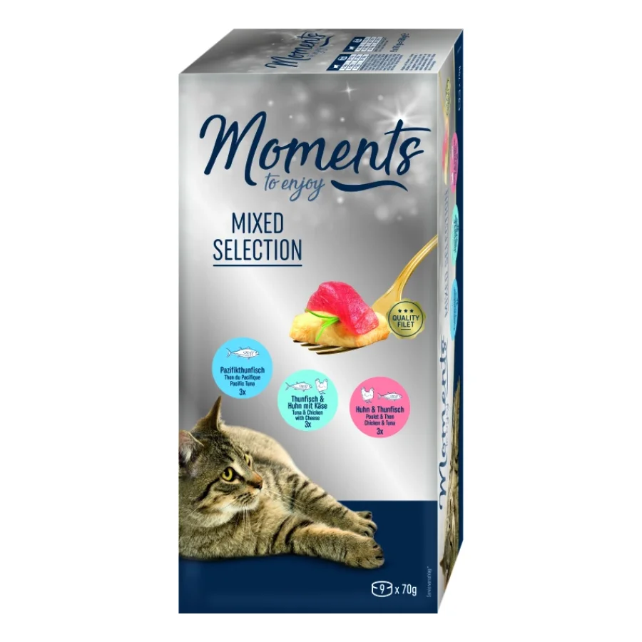 MOMENTS 9 x 70 g Variété de saveurs aux légumes