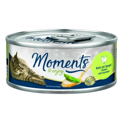 MOMENTS Adult Poulet aux asperges 24x70 g