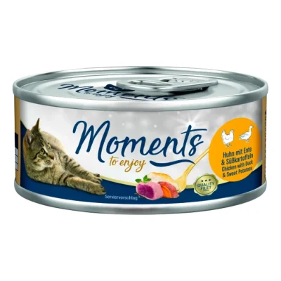 MOMENTS Adult Poulet canard patates douces 12x70 g
