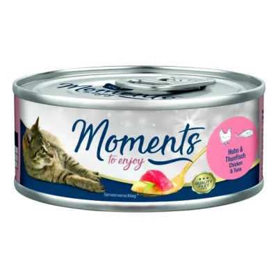 MOMENTS Adult Poulet et thon 12x70 g