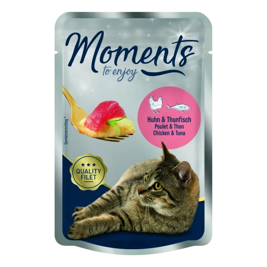 MOMENTS Adult Poulet et thon 48x70 g