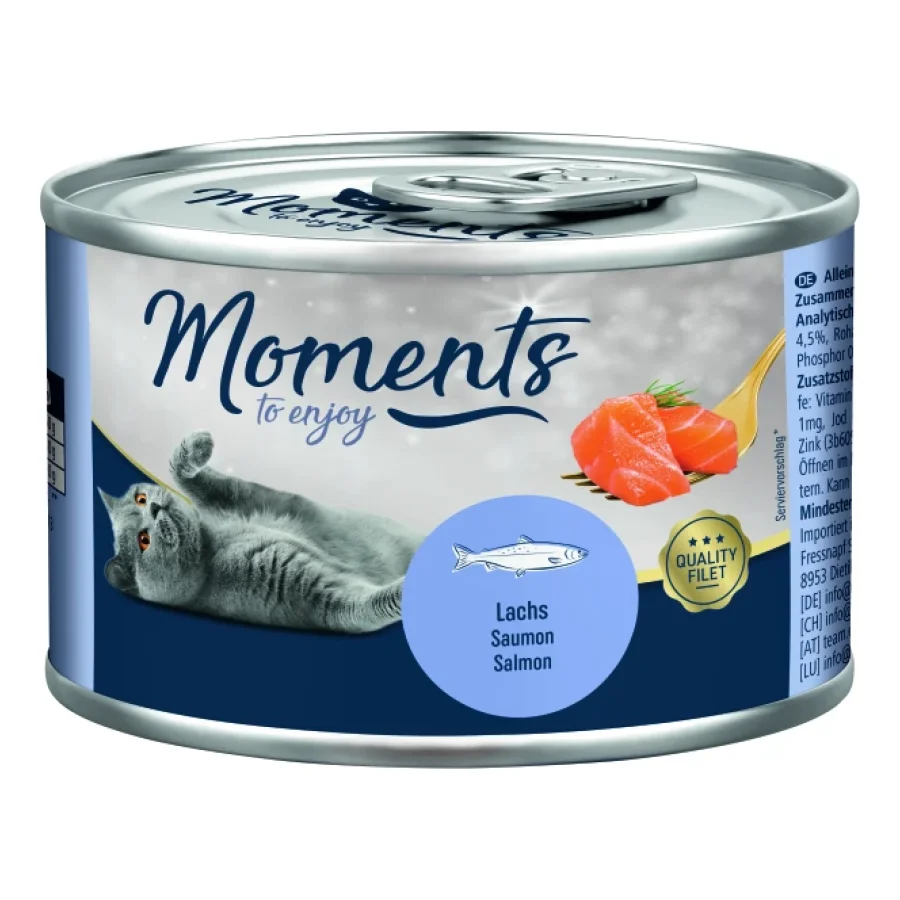 MOMENTS Adult Saumon 12x140 g