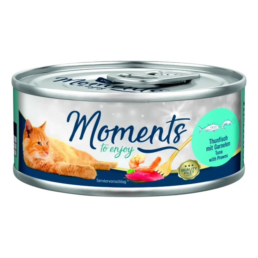 MOMENTS Adult Thon aux crevettes 24x70 g