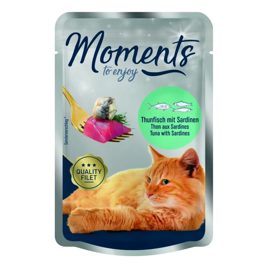 MOMENTS Adult Thon aux sardines : 48x70 g