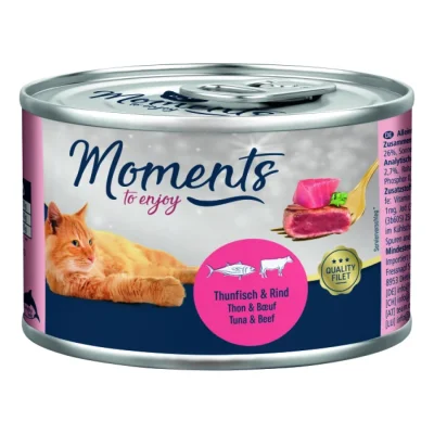 MOMENTS Adult Thon et bœuf 12x140 g