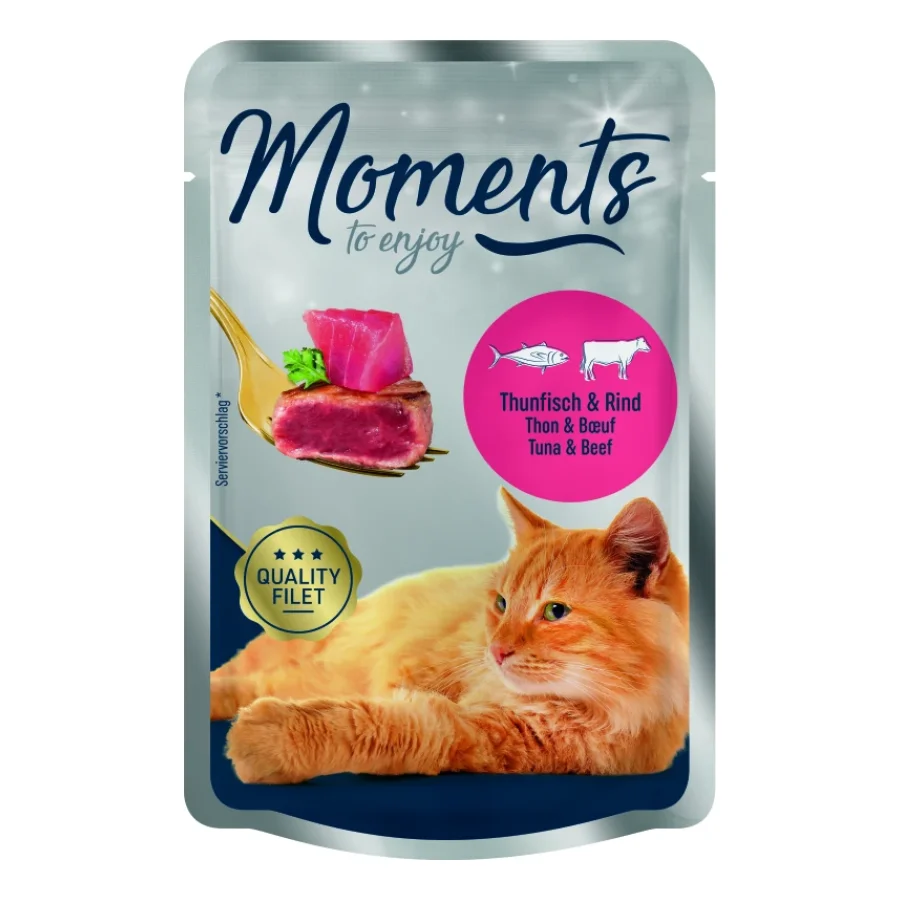 MOMENTS Adult Thon et bœuf 48x70 g