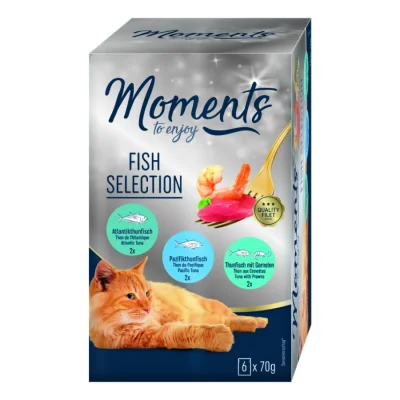 MOMENTS Fish Selection 6 x 70 g