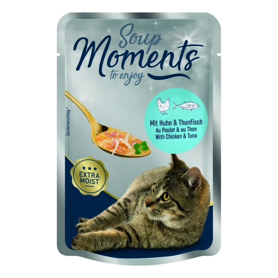 MOMENTS My Soup Poulet et thon 12x40 g