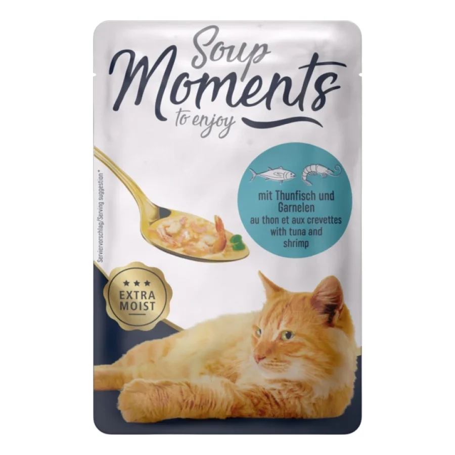 MOMENTS My Soup Thon et crevettes 12x40 g