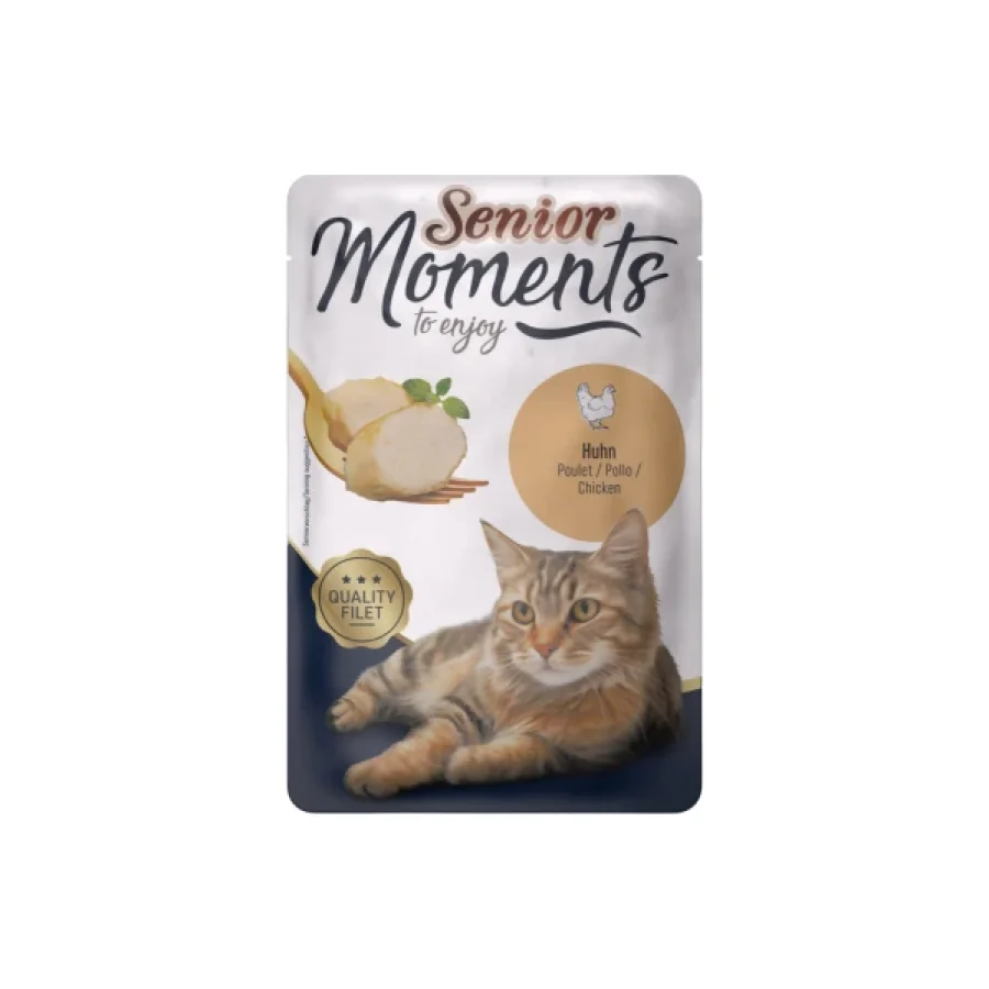 MOMENTS Nourriture humide pour chats Senior Adult 12 x 70 g