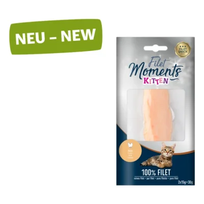 MOMENTS Snack Chaton Filet Poulet 20x15 g