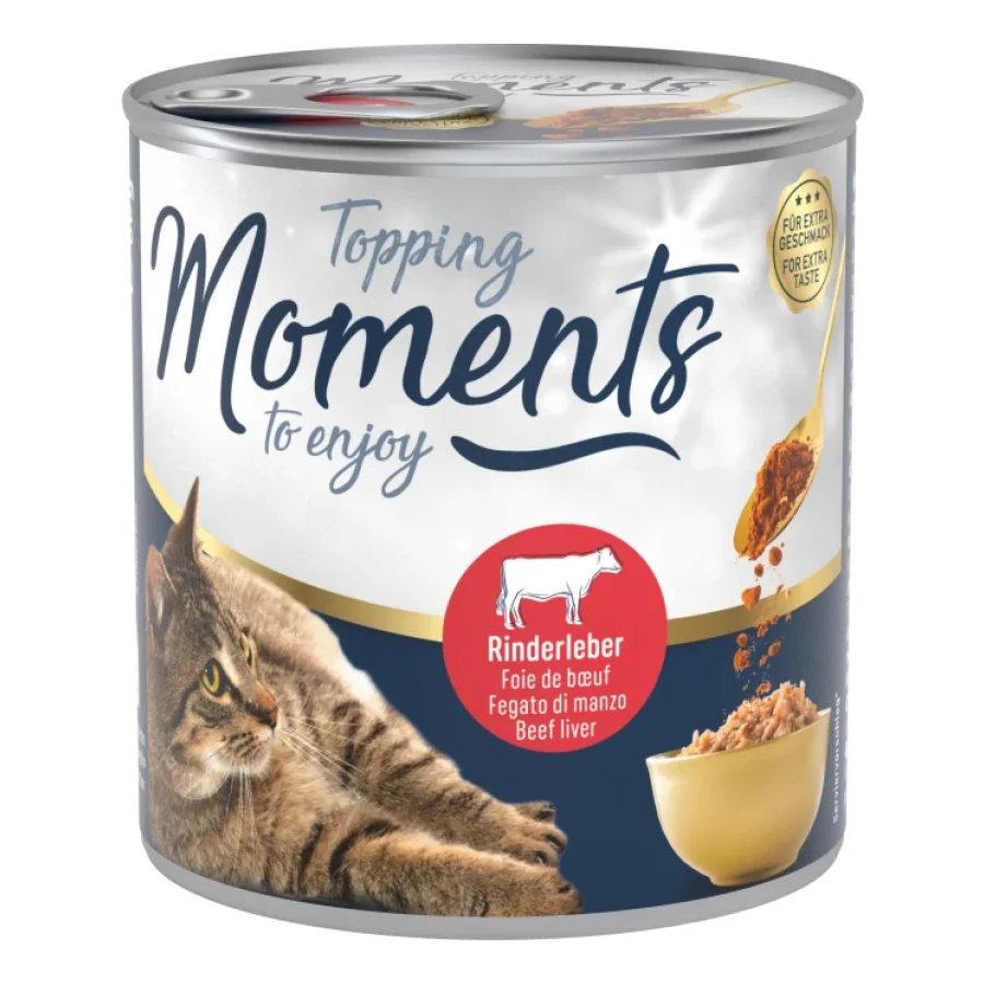 MOMENTS Topping Powder foie de bœuf 8x60 g