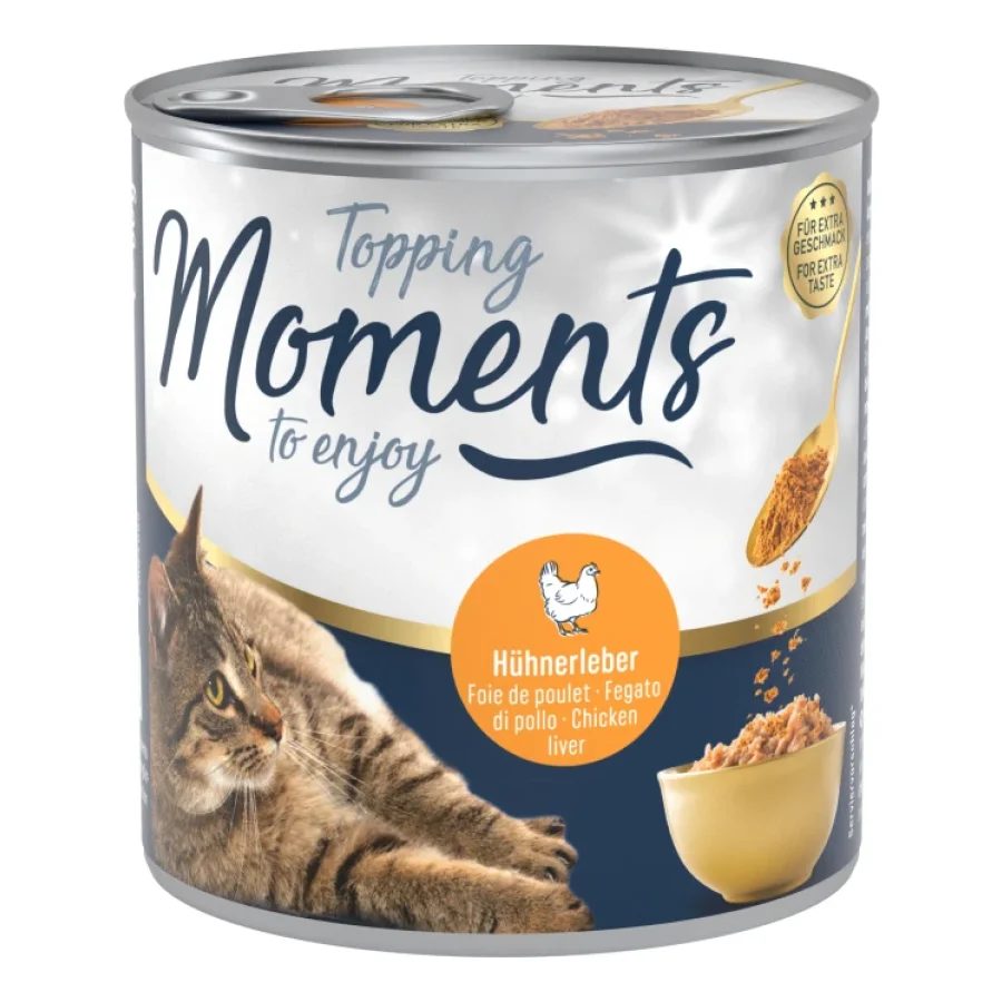 MOMENTS Topping Powder Foie de Poulet 8x60 g
