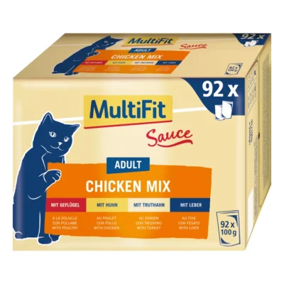 MultiFit Adult Chicken Mix Multipack XXL 92 x 100 g