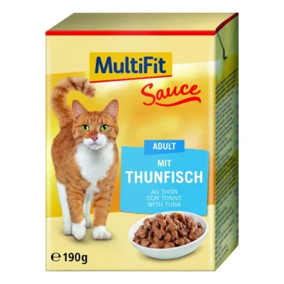 MultiFit Adult en sauce 12 x 190 g Thon