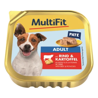 MultiFit Adult Little Dog Bœuf & Pomme de terre 44x150 g