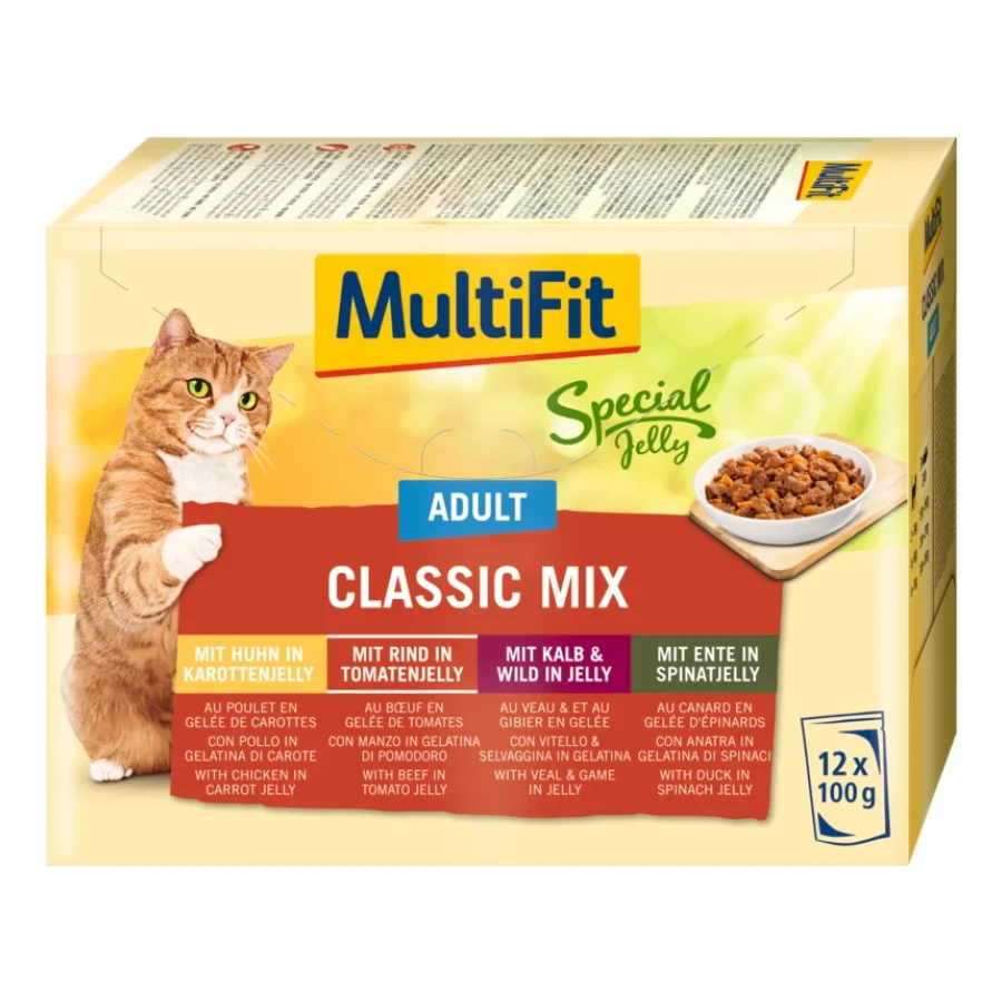 MultiFit Adult Special Jelly Classic Mix Multipack 12x100g