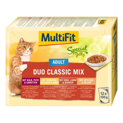 MultiFit Adult Special Jelly Duo Classic Mix Multipack 12x100g