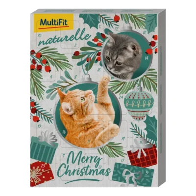 MultiFit Calendrier de l'Avent naturelle pour chat 150g