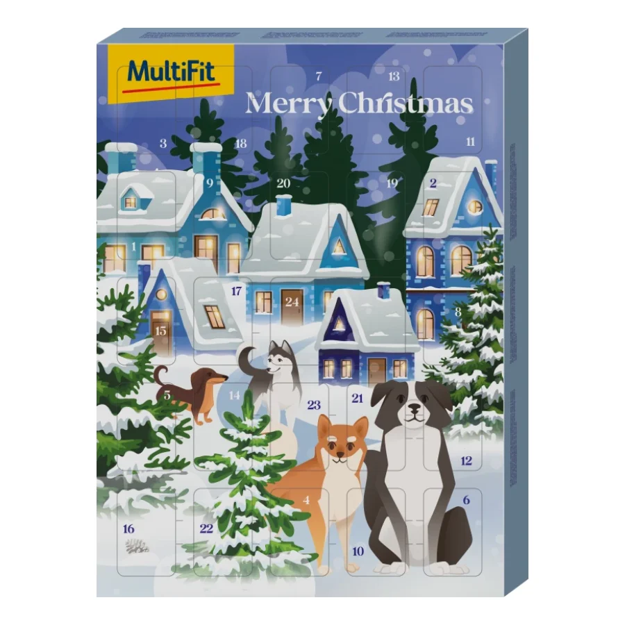 MultiFit Calendrier de l'Avent pour votre chien 250g