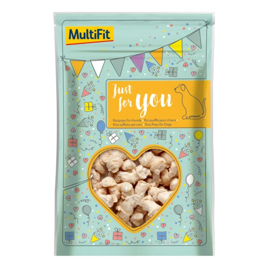 MultiFit Celebration Riz soufflé pour chien 100 g